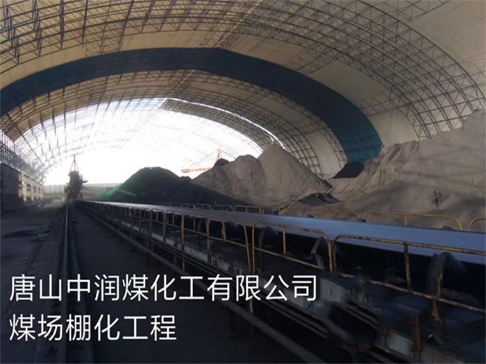 杨浦中润煤化工有限公司煤场棚化工程